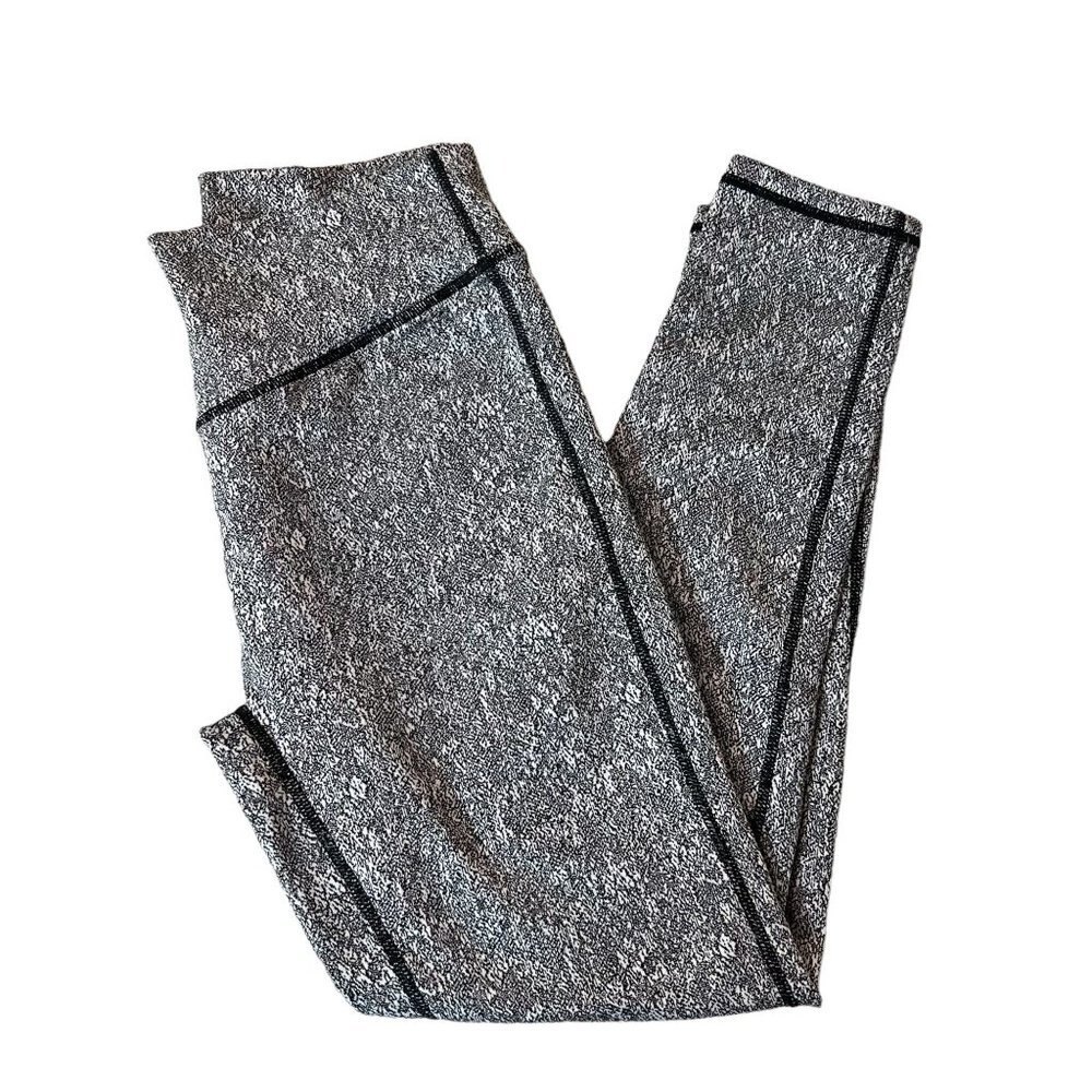 ECHT Patterned High Waist Leggings Stretch Athletic Gym Workout Pants Size M